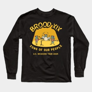 Cicada Brood XIX U.S. Tour Long Sleeve T-Shirt